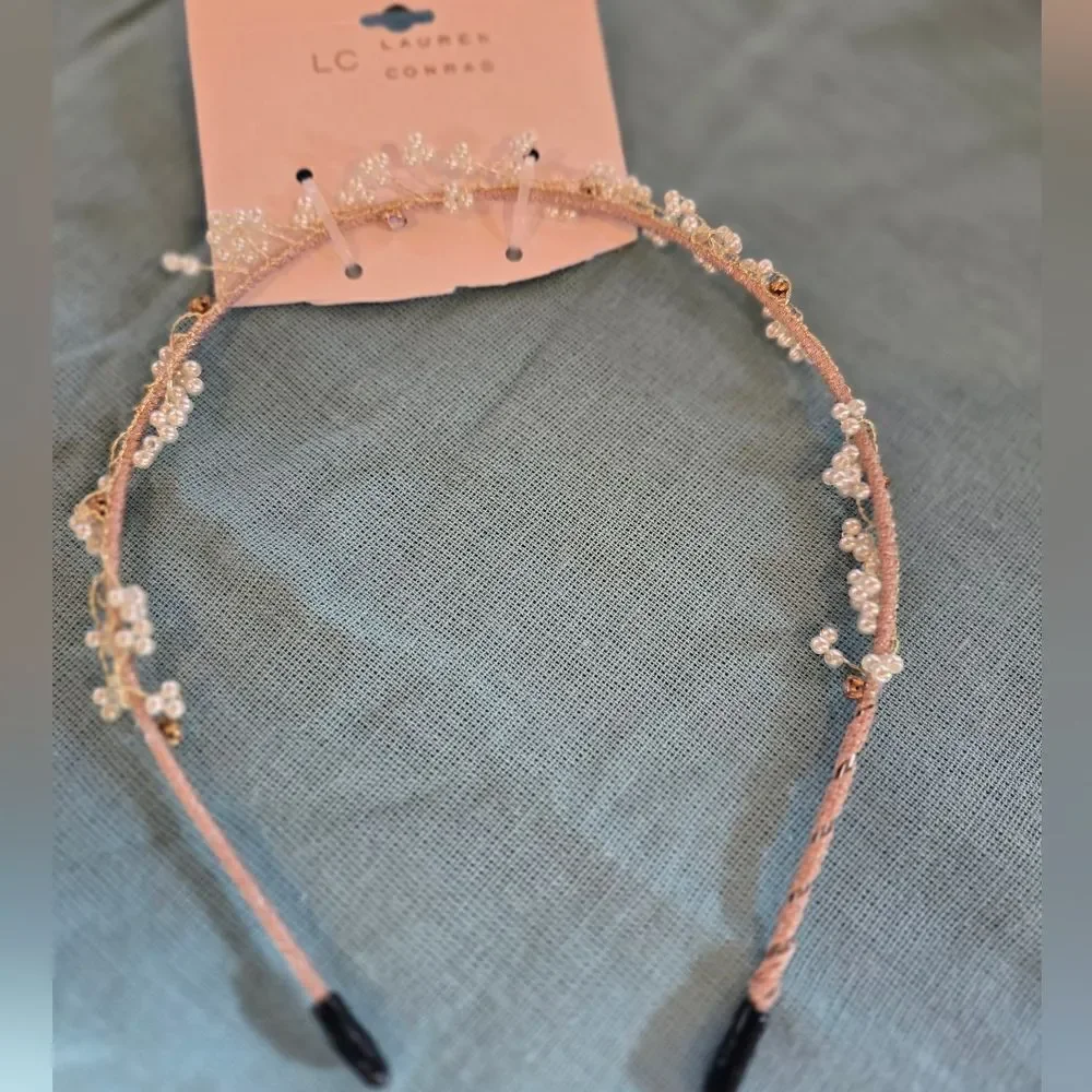 LC Lauren Conrad Sparkling Beaded Headband NWT